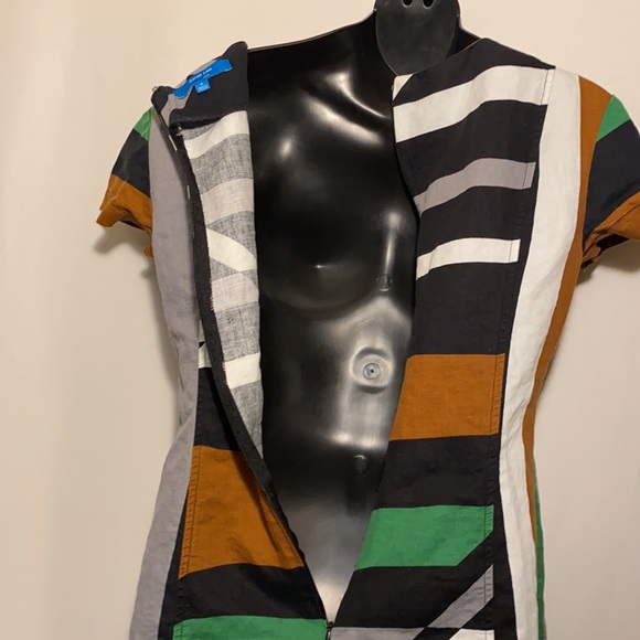 Derek Lam 55% Lino for design Nation women Dress - Picture 10 of 16